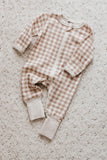 Bencer & Hazelnut Zip Suit - Gingham