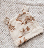 Bencer & Hazelnut Jersey Beanie - Ruby