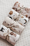 Bencer & Hazelnut Bamboo Jersey Swaddle - Paul Safari