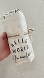 Bencer & Hazelnut Swaddle - Hello World