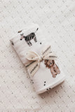 Bencer & Hazelnut Bamboo Jersey Swaddle - Paul Safari