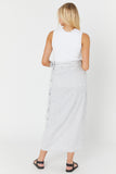Flemington Wrap Skirt (Stripe)