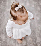 “Wren” Almond Bow