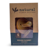 Twin Round Natural Rubber Soother | Eco Packaging