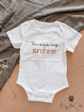 You Are My Sunshine Romper