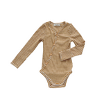 Mustard Stripe Long Sleeve Original Bodysuit
