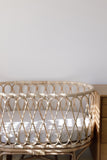 Bundl Bassinet Fitted Sheet - Gingham