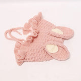 Knitted Wool Bunny Rabbit Bonnet