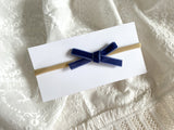 Velvet Bow Headband