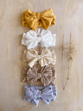 Frill Bow Headband