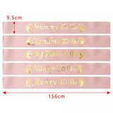 Baby Shower Sash - Choose Style