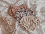 Mauve Ruffle Bloomers
