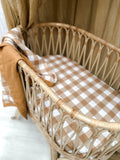 Lancaster Muslin Sheet - Bassinet