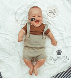 Spring Knit Overalls