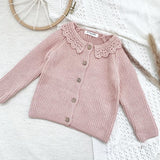 Knit Cardigan - Dirty Pink