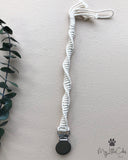 Lazura Macrame Pacifier Clip