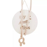 My Pretty Clips Hanging Plaque