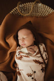 Acorn And Oak Swaddle