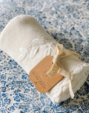 Heirloom Embroidered Blanket - Ivory