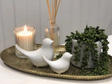 Ceramic Bird - Small / White