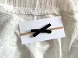 Velvet Bow Headband