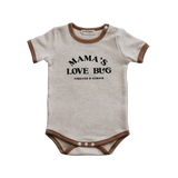 Mama’s Love Bug Mocha Bodysuit/Tee