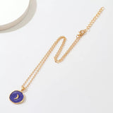 Purple Moon Necklace