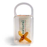 Single Orthodontic Natural Rubber Soother | Dummy in Reusable Case