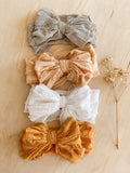 Frill Bow Headband