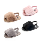 Faux Fur Slippers
