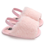 Faux Fur Slippers