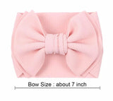 Chunky Waffle Bow Headband