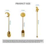 Crescent Spoon - Gold