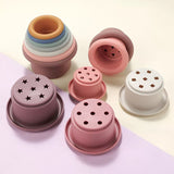 Silicone Stacking Cups