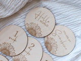 Sunflower Milestones Set