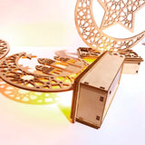 Eid Mubarak Wooden Light