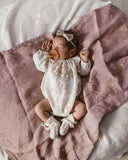 Single Round Natural Rubber Soother | Dummy in Reusable Case