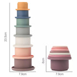 Silicone Stacking Cups