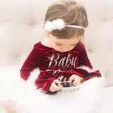 Baby Clause Romper