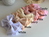 Chunky Waffle Bow Headband