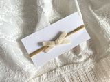 Velvet Bow Headband