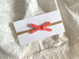 Velvet Bow Headband