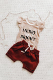 Merry and Bright Bodysuit/Tee