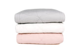 Cot Quilt & Pillow Set - Chalk