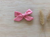 Pink Bow Clip