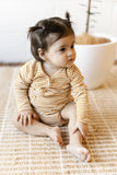 Mustard Stripe Long Sleeve Original Bodysuit