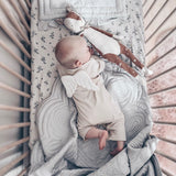 Cot Quilt & Pillow Set - Mist