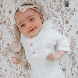 Scarlet Flutter Romper