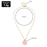 Pink Moon Necklace